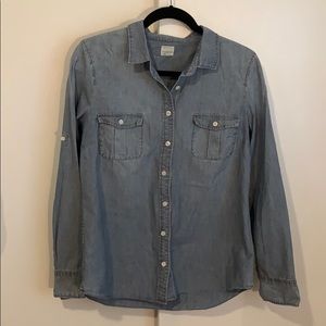 EUC J. crew Denim Button Down